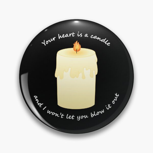 Item preview, Candle (I Won't Let You Blow It Out)(White Text) designed and sold by libertyp1006.