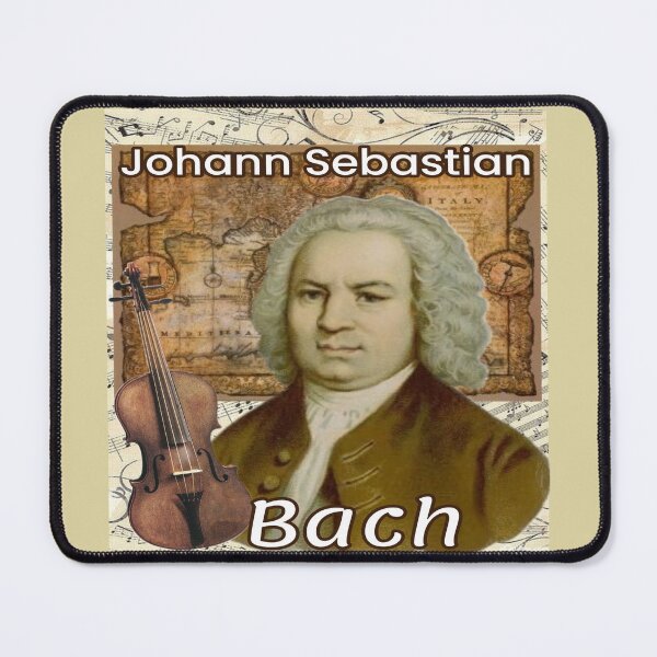 Item preview, Bach in Italy – Classical Art with Violin and Antique Map designed and sold by Monatte .