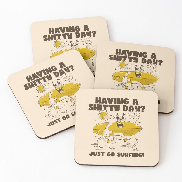 Item preview, Having a shitty day? Just go surfing! designed and sold by adipra.