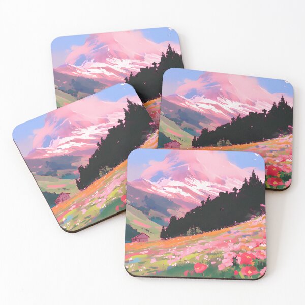 Item preview, Alpine Meadow in Full Summer Bloom designed and sold by Joeartzz.