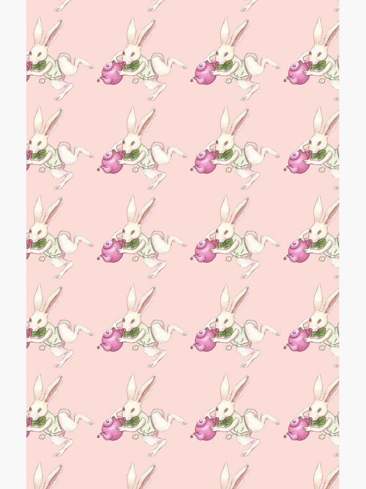 Thumbnail 4 of 4, Samsung Galaxy Phone Case, Cute, elegant white rabbit from Alice in Wonderland serving tea designed and sold by LucyDreams.