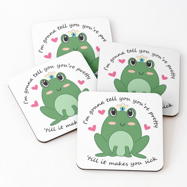 Item preview, Frog (I'm Gonna Tell You You're Pretty) designed and sold by libertyp1006.