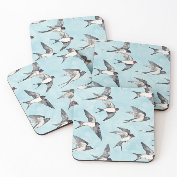 Item preview, Blue Sky Swallow Flight designed and sold by micklyn.
