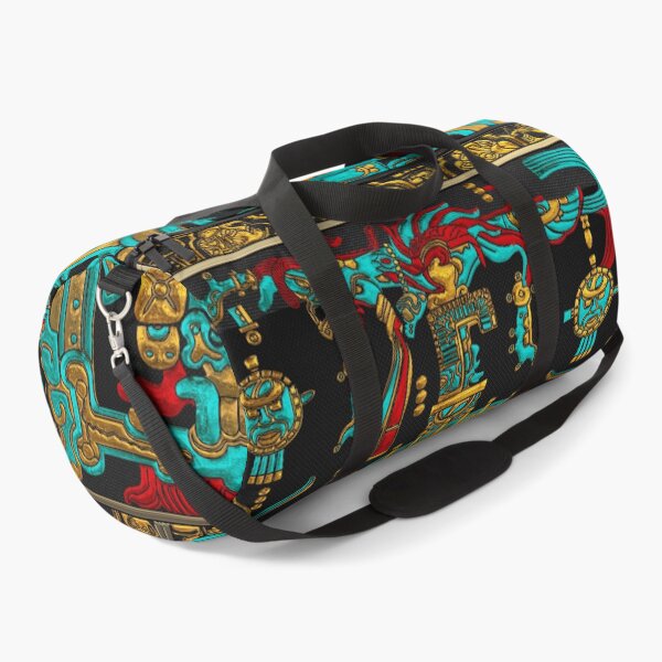 Item preview, Lid of The Great Tomb of Pakal - Palenque Astronaut over Black No.2  designed and sold by Serge Averbukh Art Studio.