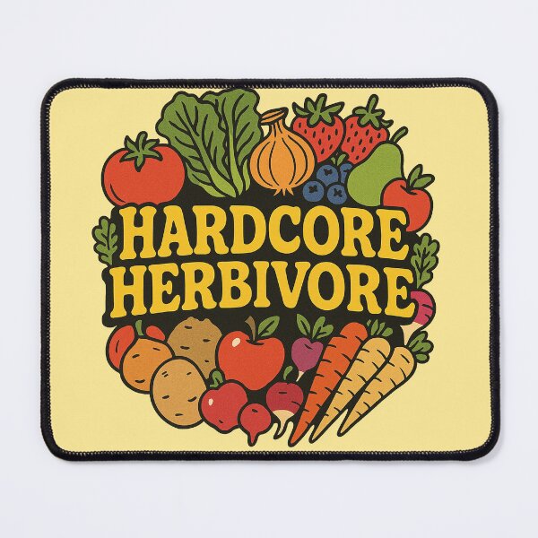 Item preview, Hardcore Herbivore designed and sold by FrictionMaxxing.