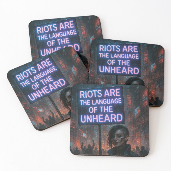 Item preview, Cyberpunk Uprising – The Language of the Unheard designed and sold by AbstractAnom.