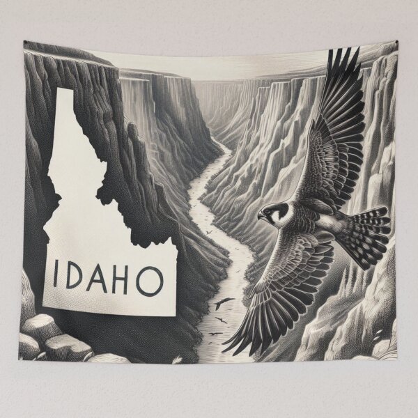 Item preview, Idaho: Peregrine Falcon designed and sold by CornerStone57.