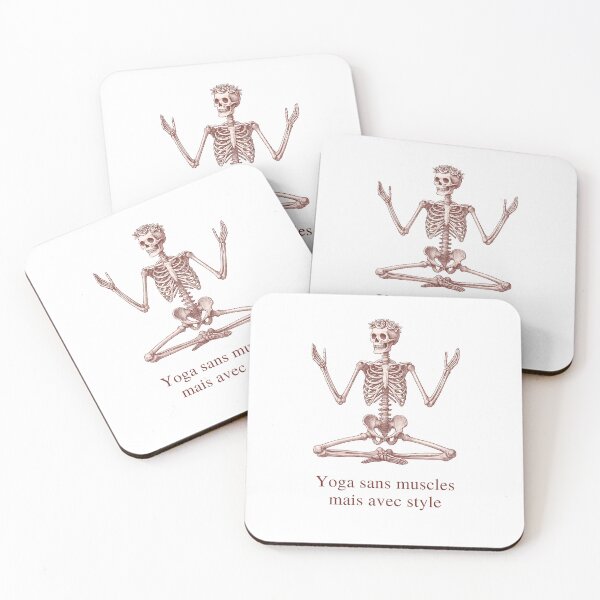 Item preview, Funny Skeleton Yoga Pose with Style designed and sold by ATOTI.