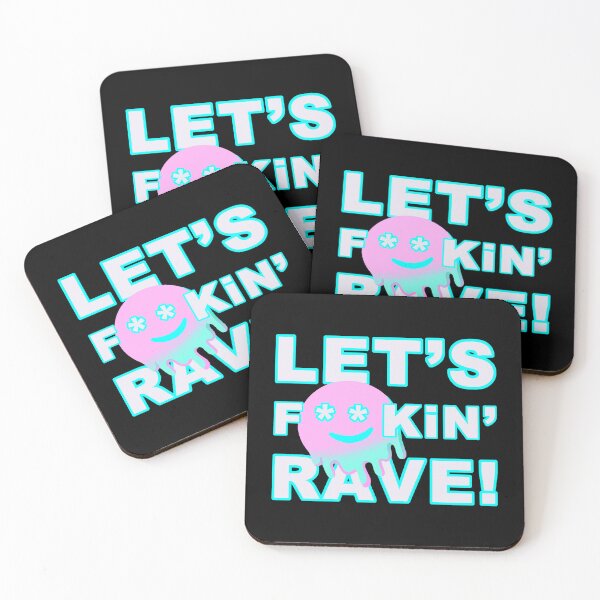 Item preview, LET'S FKN' RAVE! 2 designed and sold by Kackos.