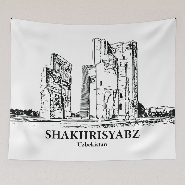 Item preview, Shakhrisyabz - Uzbekistan designed and sold by Lakeric Cityscapes.