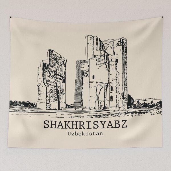 Item preview, Shakhrisyabz - Uzbekistan designed and sold by Lakeric Cityscapes.