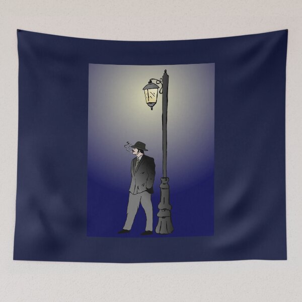Item preview, Detective under street lamp designed and sold by Logan81.