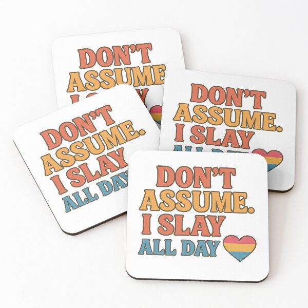 Item preview, Don’t Assume. I Slay All Day – Pan Pride Power designed and sold by Haus Of Sin.