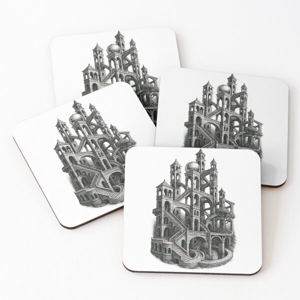 Item preview, Infinity Towers | Modern MC Escher Inspired Impossible Architecture designed and sold by WAUZ.