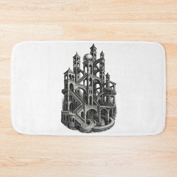Item preview, Infinity Towers | Modern MC Escher Inspired Impossible Architecture designed and sold by WAUZ.