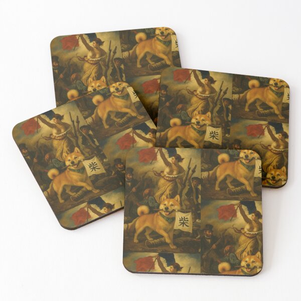 Item preview, Copy of Liberty Leading the Shiba - Revolution in Art designed and sold by We love Japanese arts.
