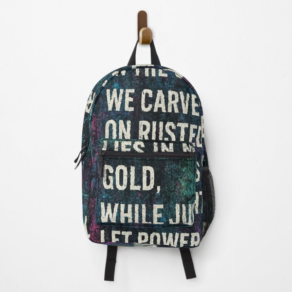 Item preview, Neon Lies and Rusted Truth – Urban Resistance Poem designed and sold by AbstractAnom.