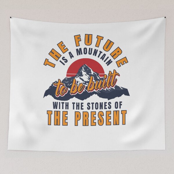 Item preview, the future is a mountain designed and sold by clad63.