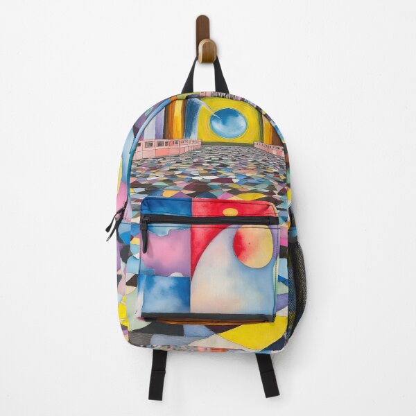 Item preview, Colorful Abstract City designed and sold by Angelandspot.