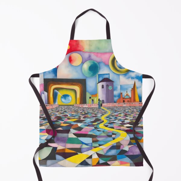 Item preview, Colorful Abstract City designed and sold by Angelandspot.
