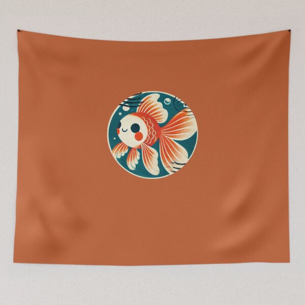 Item preview, Cute Mail Art Goldfish designed and sold by FrictionMaxxing.