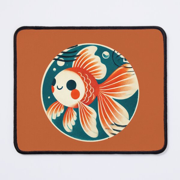 Item preview, Cute Mail Art Goldfish designed and sold by FrictionMaxxing.