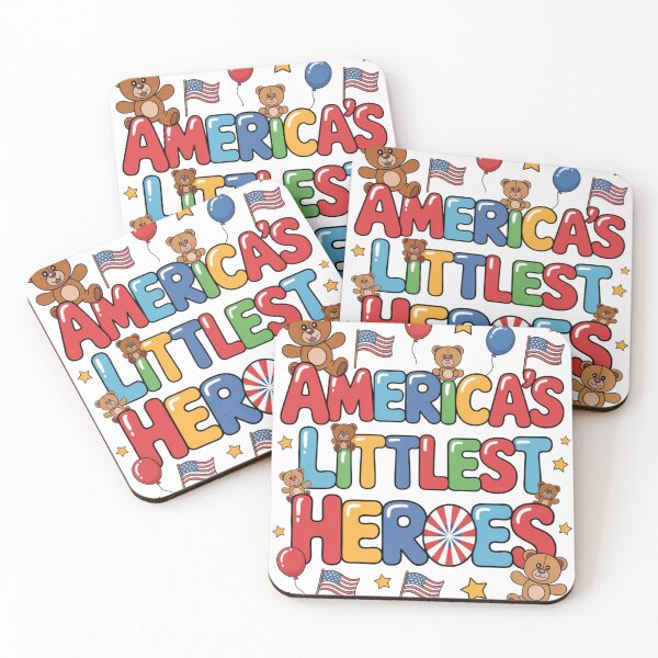 Item preview, America's Littlest Heroes | Patriotic Pediatric Support Design designed and sold by Giuggimade.