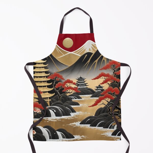 Item preview, Mystical Mornings of Japan - Sakura Spirits and Shadowed Peaks designed and sold by Serge Averbukh Art Studio.