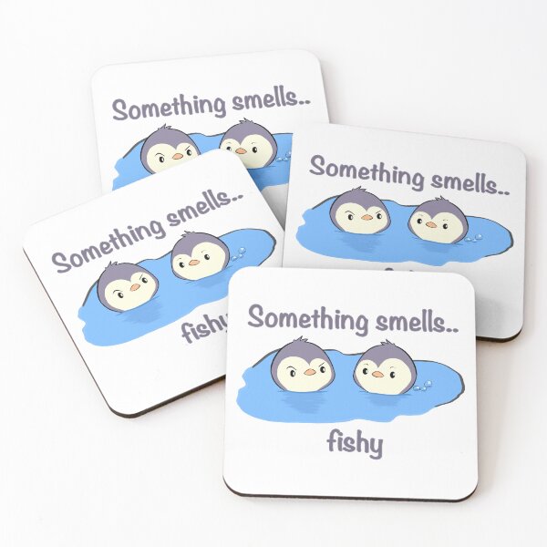 Item preview, Something smells.. fishy designed and sold by Waddle Into Art.