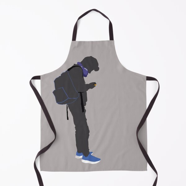 Item preview, Silhouette of a Man Staring into a Phone designed and sold by WordyDreams.