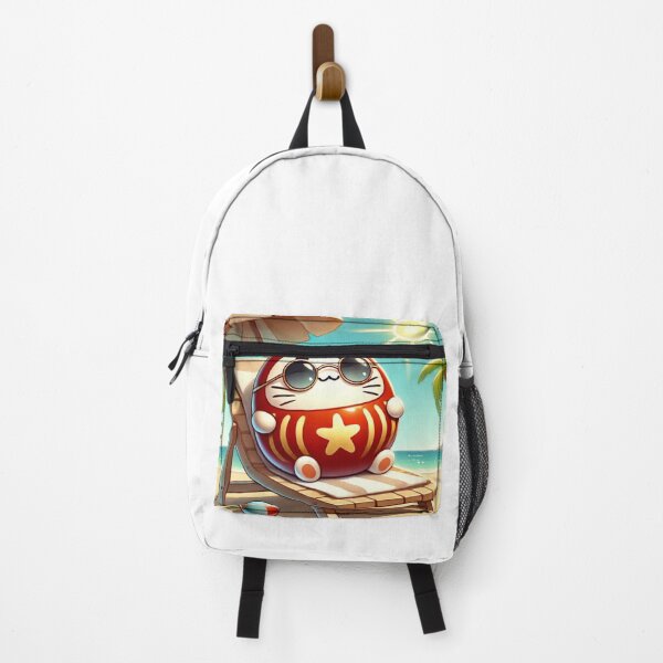 Item preview, Relaxing Daruma at the Beach designed and sold by JPN-NOGRAY-SHOP.