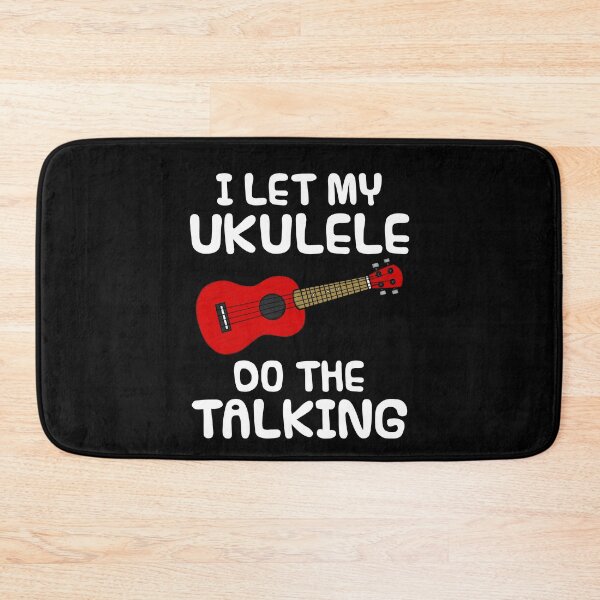Item preview, I Let My Ukulele Do The Talking, Uke Player Introvert designed and sold by doodlerob.