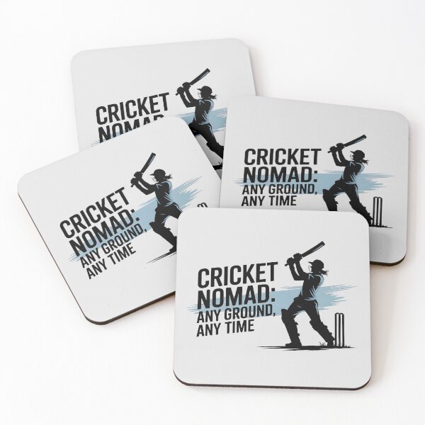 Item preview, Cricket Nomad – Any Ground, Any Time designed and sold by Jollys-ArtShop.