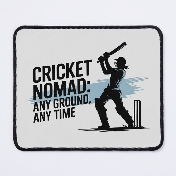 Item preview, Cricket Nomad – Any Ground, Any Time designed and sold by Jollys-ArtShop.