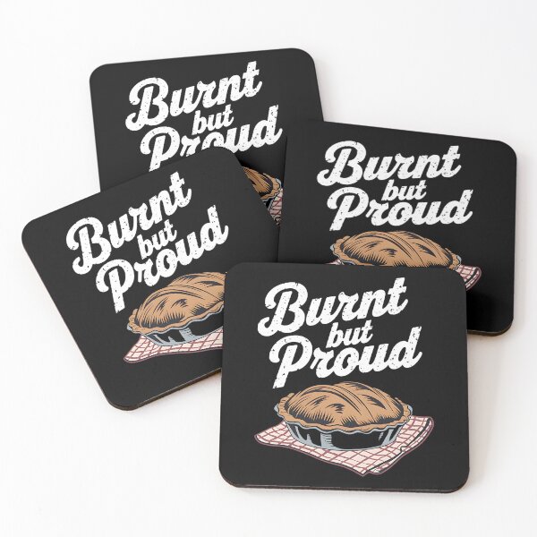 Item preview, Burnt But Proud Baking Dad Joke designed and sold by DomTeesHaven.