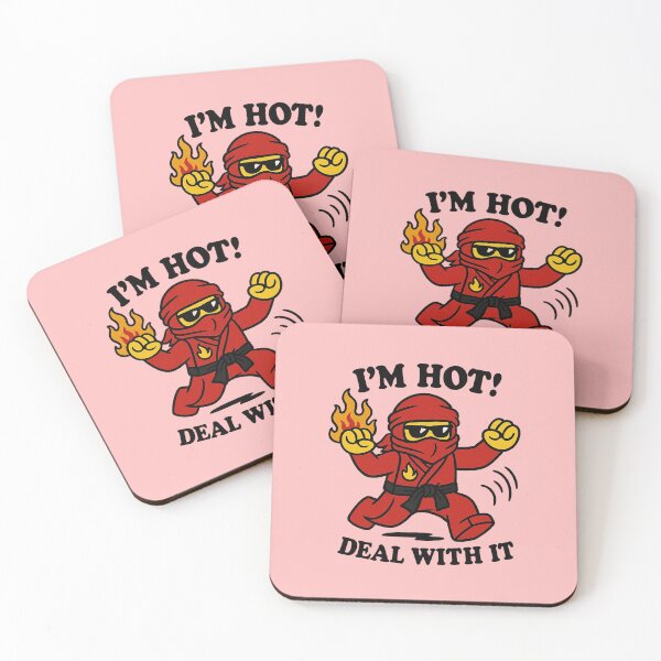 Item preview, Red Hot Ninja Attitude designed and sold by zzz888.