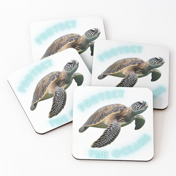 Item preview, Protect the oceans and save the turtles designed and sold by RAA-Logo-Image.