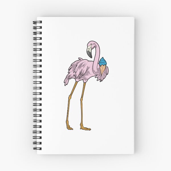 Item preview, Flamingo Ice cream cone designed and sold by Snabdesign84.