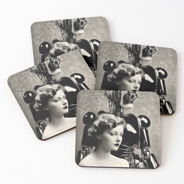 Item preview,  CYCLOPS PLUS ONE: 1920/30s/40s Robot Fusion Photographic Art | #3 designed and sold by NickWhittleArt.