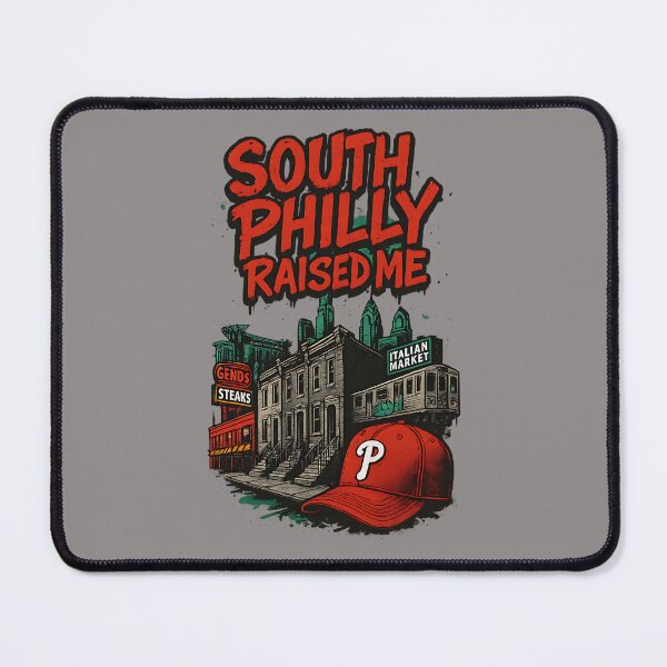 Item preview, South Philly Raised Me - Philly Pride Rowhouses Cheesesteaks designed and sold by Redblackman.