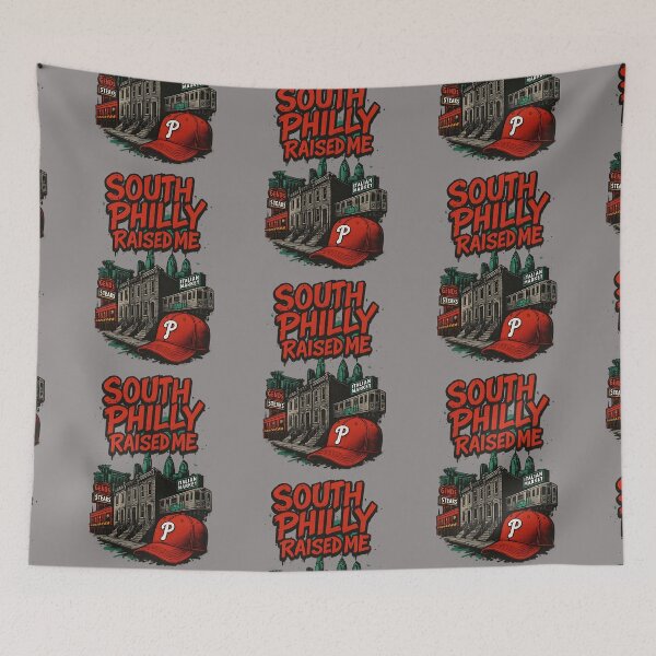 Item preview, South Philly Raised Me - Philly Pride Rowhouses Cheesesteaks designed and sold by Redblackman.