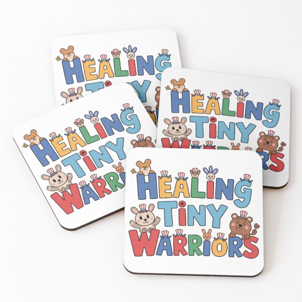 Item preview, Healing Tiny Warriors | Cute Pediatric Healthcare Design designed and sold by Giuggimade.