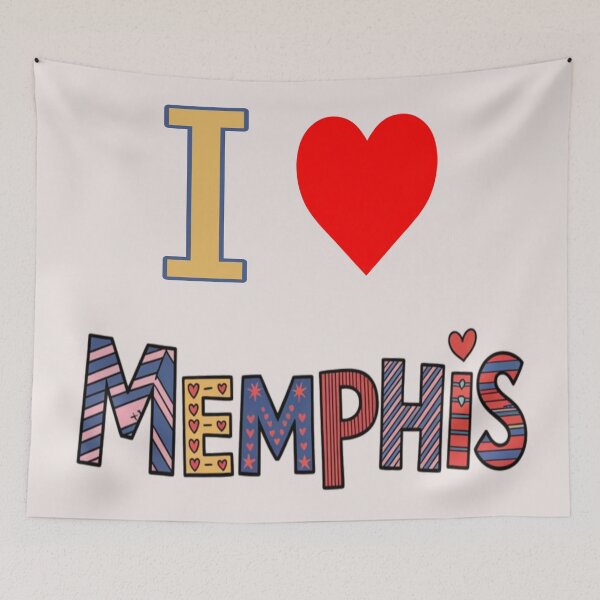 Item preview, I Love Memphis – Memphis Style Patterns designed and sold by Globalcitytees.