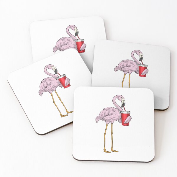 Item preview, Flamingo Beverage designed and sold by Snabdesign84.