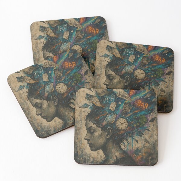 Item preview, Mindscape in Fragments – A Dream of Memories designed and sold by AbstractAnom.