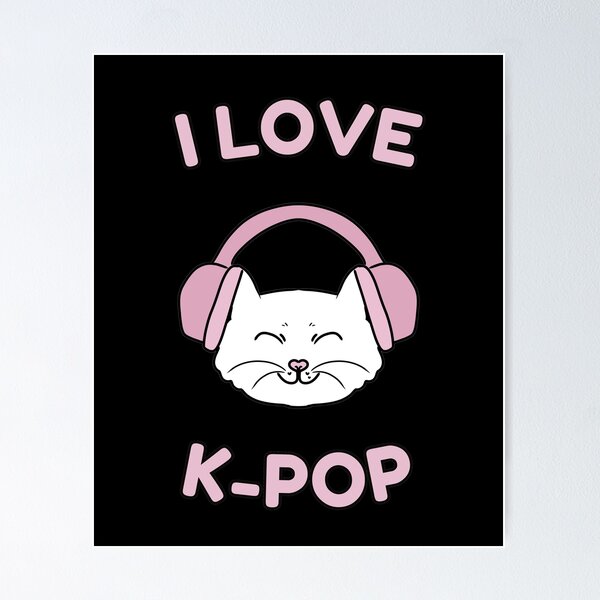 Item preview, I LOVE K-POP designed and sold by HugSomeNettles.