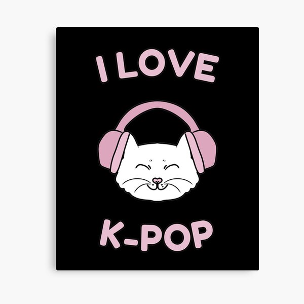 Item preview, I LOVE K-POP designed and sold by HugSomeNettles.
