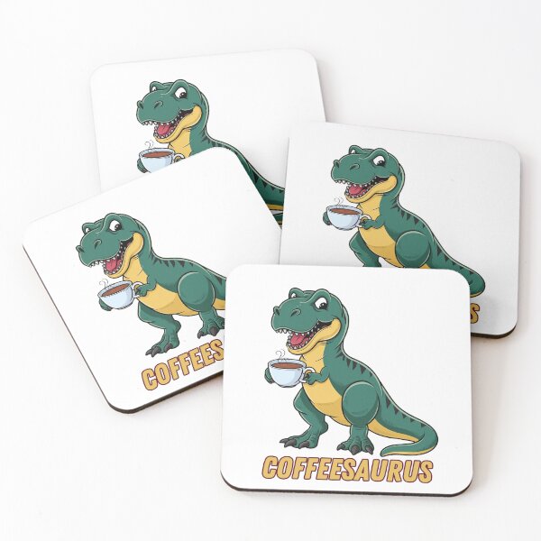 Item preview, Coffeesaurus, Trex and Coffee, Trex likes coffee, Dinosaurus drinks coffee. Coffee Lover, gift for coffee lovers designed and sold by KolorellaS.