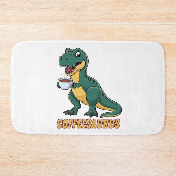 Item preview,  Coffeesaurus, Trex and Coffee, Trex likes coffee, Dinosaurus drinks coffee. Coffee Lover, gift for coffee lovers designed and sold by KolorellaS.