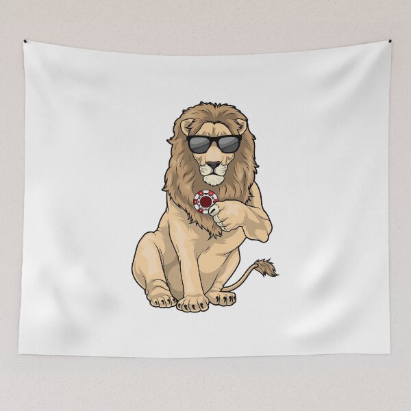 Item preview, Lion Poker Poker chips designed and sold by Snabdesign84.